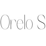 Orelo SemiCondensed