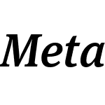 Meta Serif Pro