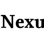Nexus Serif Pro
