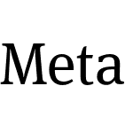 Meta Serif Pro