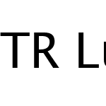 TR Lucida Sans Unicode