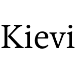 Kievit Serif