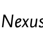 Nexus Sans OT