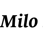 Milo Serif OT