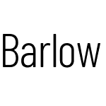 Barlow Condensed