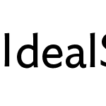 Ideal Sans Pro