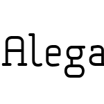 Alega Serif Offc Pro