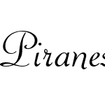 Piranesi Italic BT