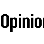 Opinion Pro Condensed