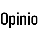 Opinion Pro Condensed