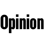 Opinion Pro Extra-Condensed