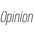 Opinion Pro Extra-Condensed