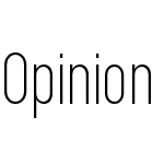 Opinion Pro Extra-Condensed