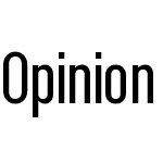 Opinion Pro Extra-Condensed