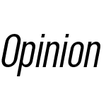 Opinion Pro Extra-Condensed