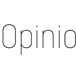 Opinion Pro Condensed