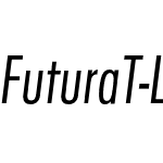 Futura T Light Condensed