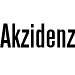 AkzidenzGroteskBE