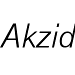 AkzidenzGroteskCE