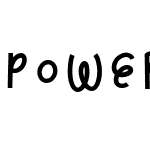 Powerful Font - Filled