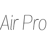 Air Pro Condensed