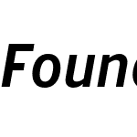 Foundation Sans Cond