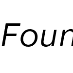 Foundation Sans 44