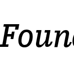 Foundation Serif Didot