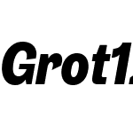 Grot12 Condensed