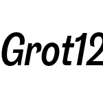 Grot12 Condensed