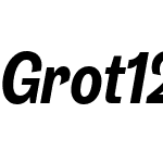 Grot12 Condensed