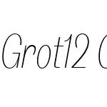 Grot12 Condensed