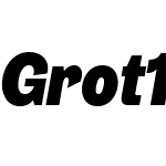 Grot12 Condensed