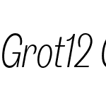 Grot12 Condensed