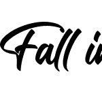 Fall in love