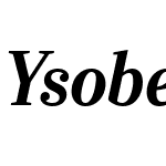 Ysobel Display Std