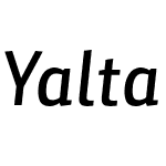 Yalta Sans Std