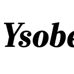 Ysobel Display Std