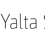 Yalta Sans Std