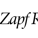 Zapf Renaissance Antiqua