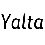 Yalta Sans Pro