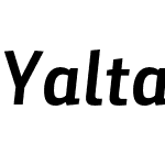 Yalta Sans Std