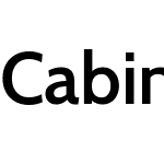 Cabin SemiBold