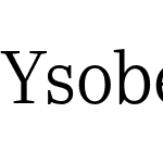 Ysobel Std