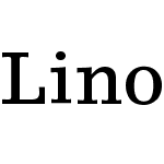 LinoLetter Std