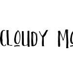 Cloudy Monday Sans