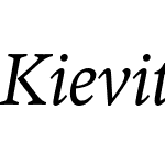 Kievit Serif