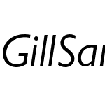 Gill Sans MT Pro