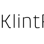 Klint Rounded Std