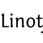 Linotype Syntax Letter Std